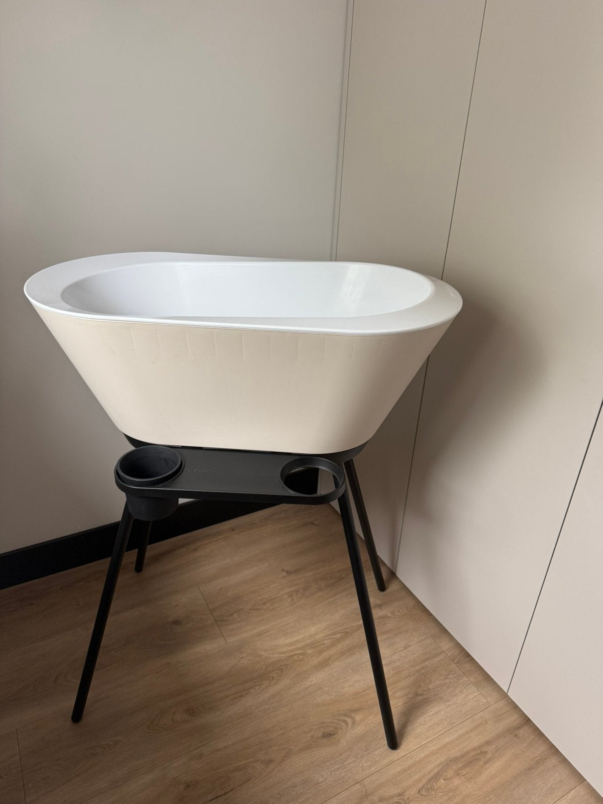 We-Too 6 delige badset Oatmeal/black, Kinderen en Baby's, Badjes en Verzorging, Verzenden, Zo goed als nieuw, Badje, Standaard
