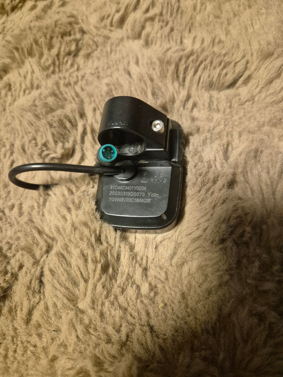 Fietscomputer display met kabel - Yelin YGW48V, Ophalen of Verzenden