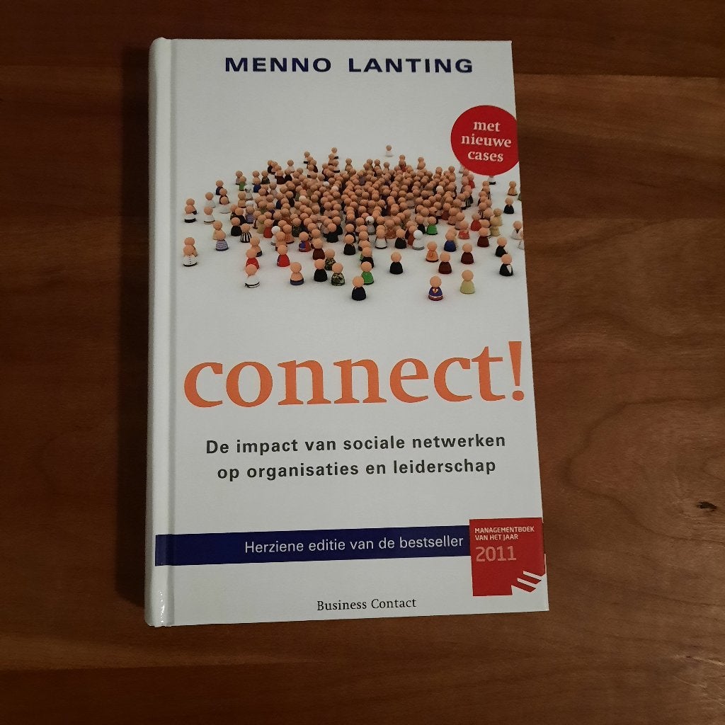 Boek Connect van Menno Lanting (hardcover), Ophalen of Verzenden, Menno Lanting, Management, Zo goed als nieuw