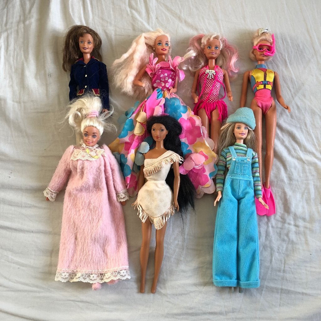 Retro Barbies jaren 90, Ophalen of Verzenden, Gebruikt, Pop