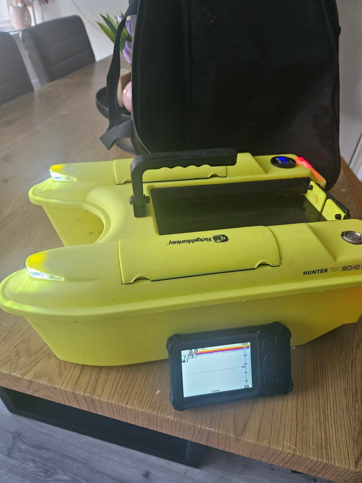 Ridgemonkey 750 Echo Edition voerboot met sonar, Ophalen of Verzenden, Zo goed als nieuw