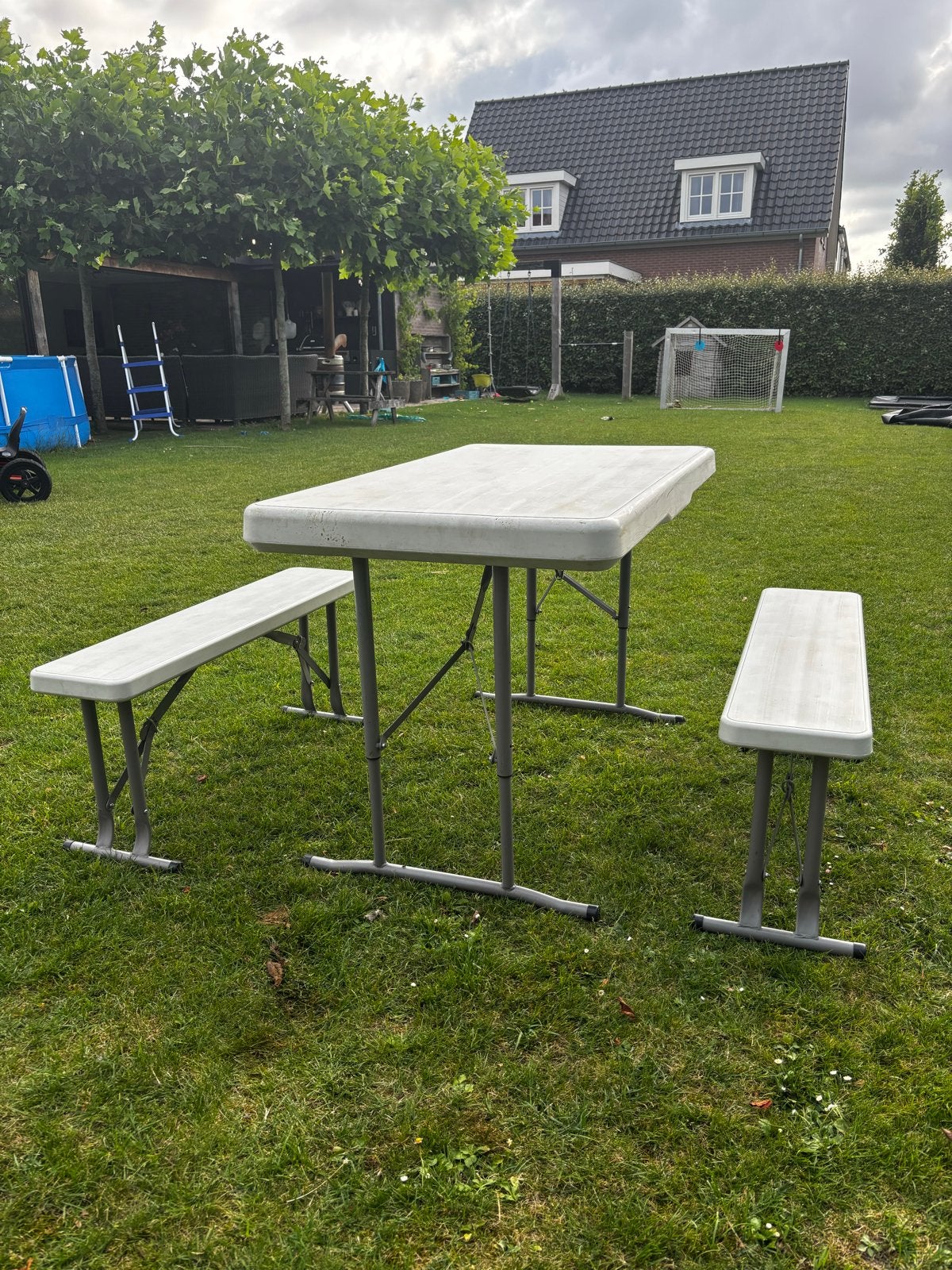 MaxxGarden Campingtafel - 113x68x74 cm - Inklapbaar, Ophalen, Overige materialen, Gebruikt, Inklapbaar