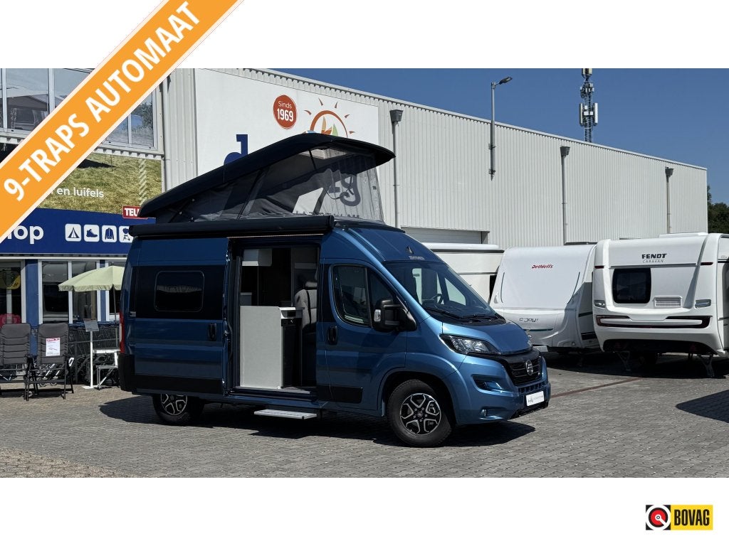 Hymer Free 540 Blue Evolution - Automaat, Automaat, Buscamper of Camperbus, Ringverwarming, Fiat