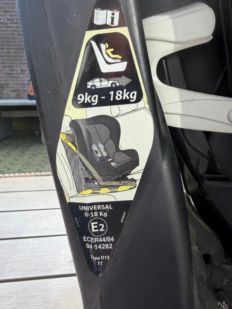 Autostoel 0-18 kg, universeel, goede staat, 0 t/m 18 kg, Ophalen, Overige merken, Gebruikt