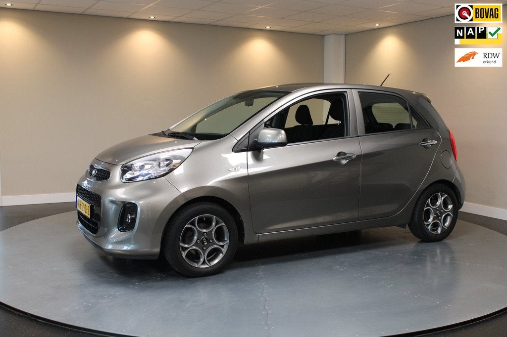 Kia Picanto 1.2 CVVT DynamicLine *Automaat* Climate|Cruise|P, Auto's, Kia, Gebruikt, 4 cilinders, Automatische klimaatregeling