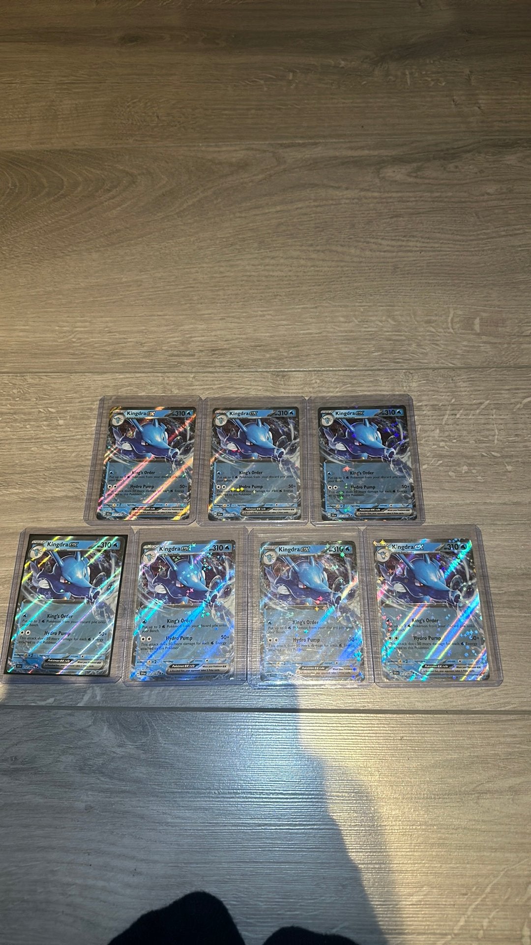 7x Kingdra EX, Ophalen of Verzenden, Zo goed als nieuw