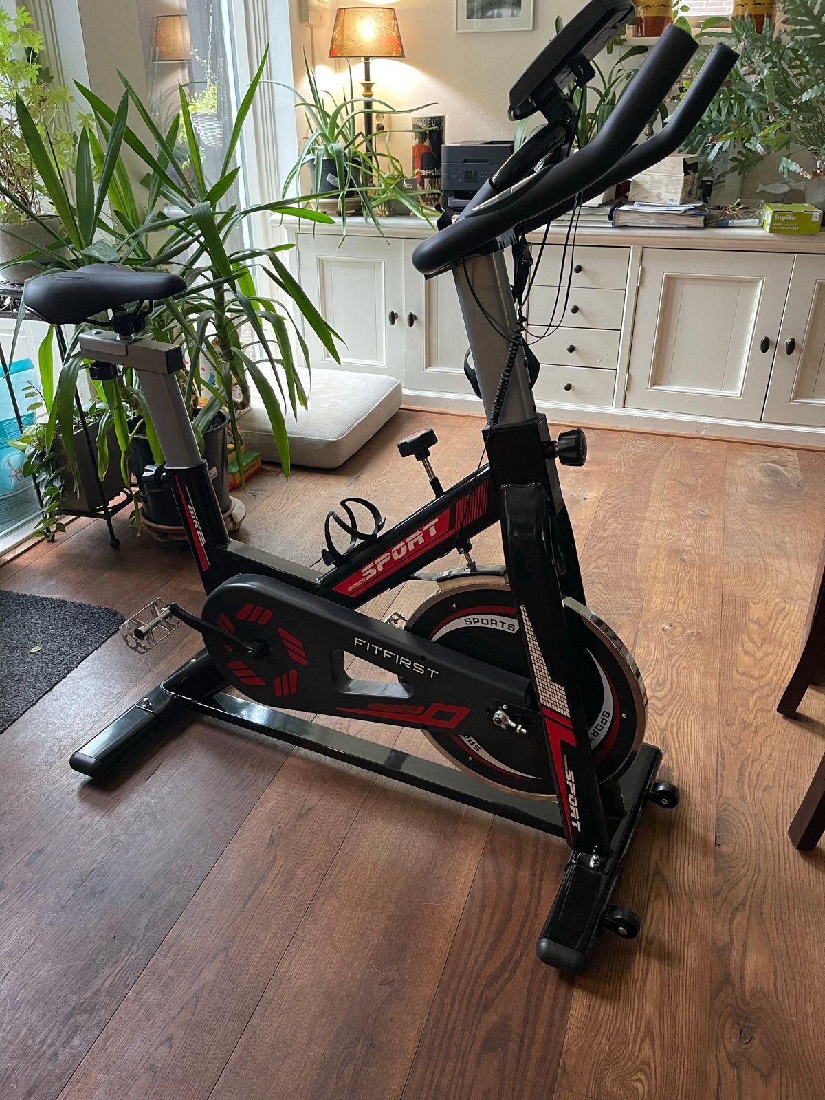 Fitfirst 3 Hometrainer met comfortzadel en app-connectivitei, Ophalen, Zo goed als nieuw, Benen, Hometrainer