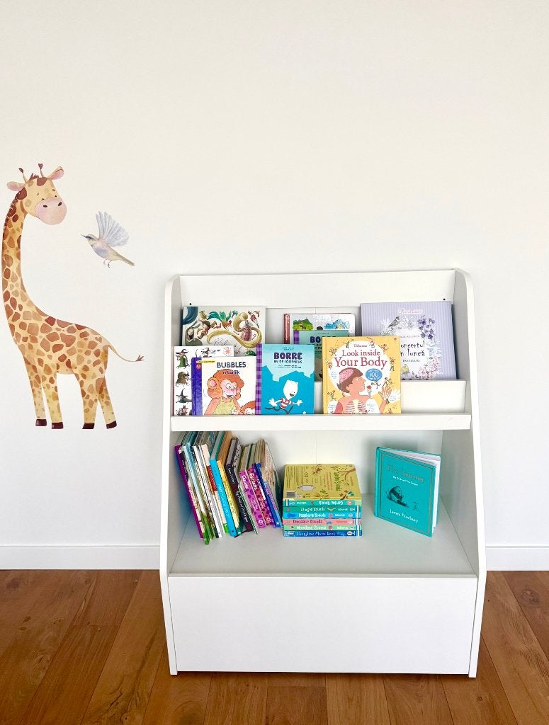 IKEA Bergig Boekenkast met opbergruimte, wit, Ophalen, Overige materialen, 50 tot 100 cm, Zo goed als nieuw