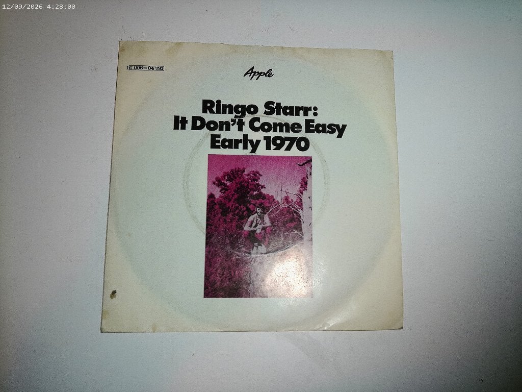 Ringo Starr ( Beatles ) - It don't come easy, Gebruikt, Fotohoes, 7 inch, Ophalen of Verzenden
