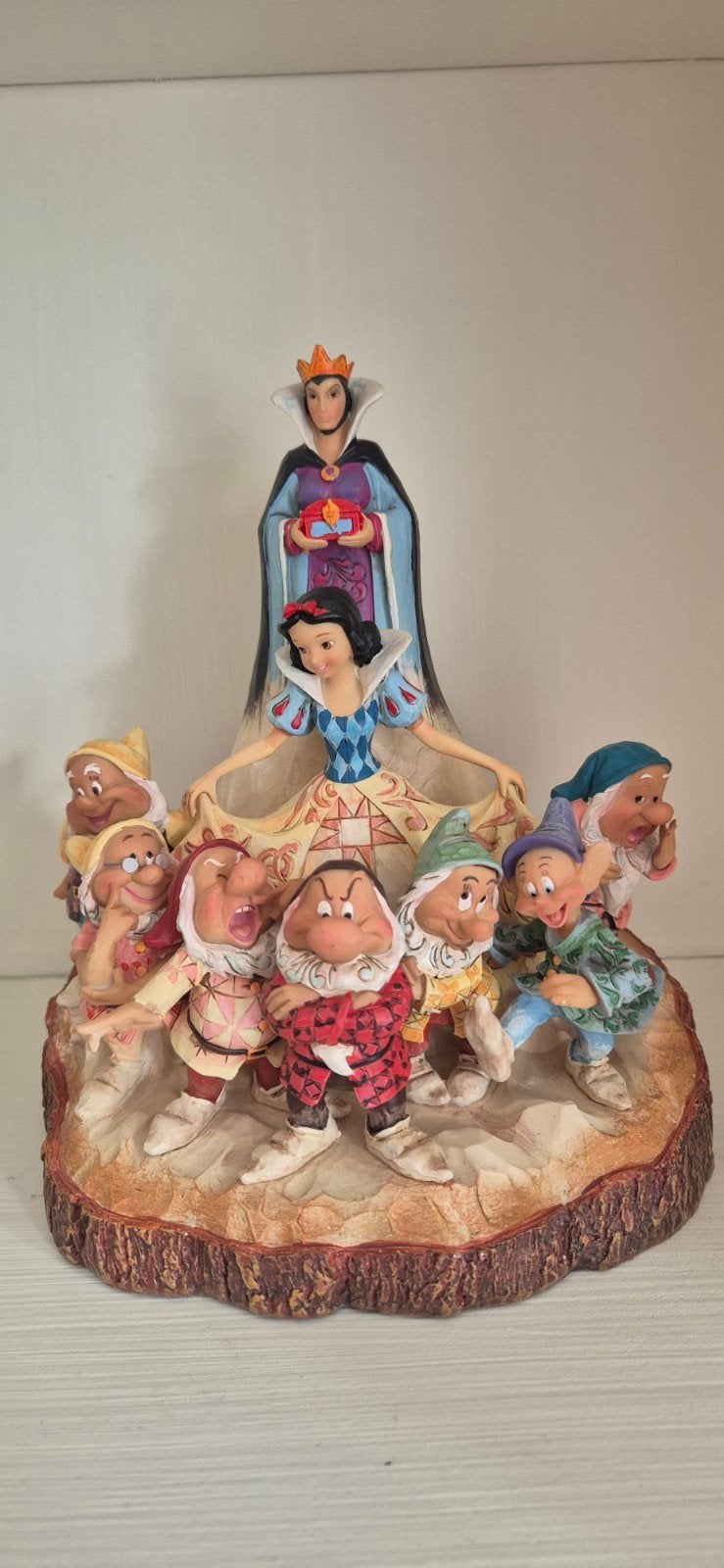 Disney Sneeuwwitje en de Zeven Dwergen disney traditions6 9, Verzamelen, Ophalen of Verzenden, Sneeuwwitje of Doornroosje, Zo goed als nieuw