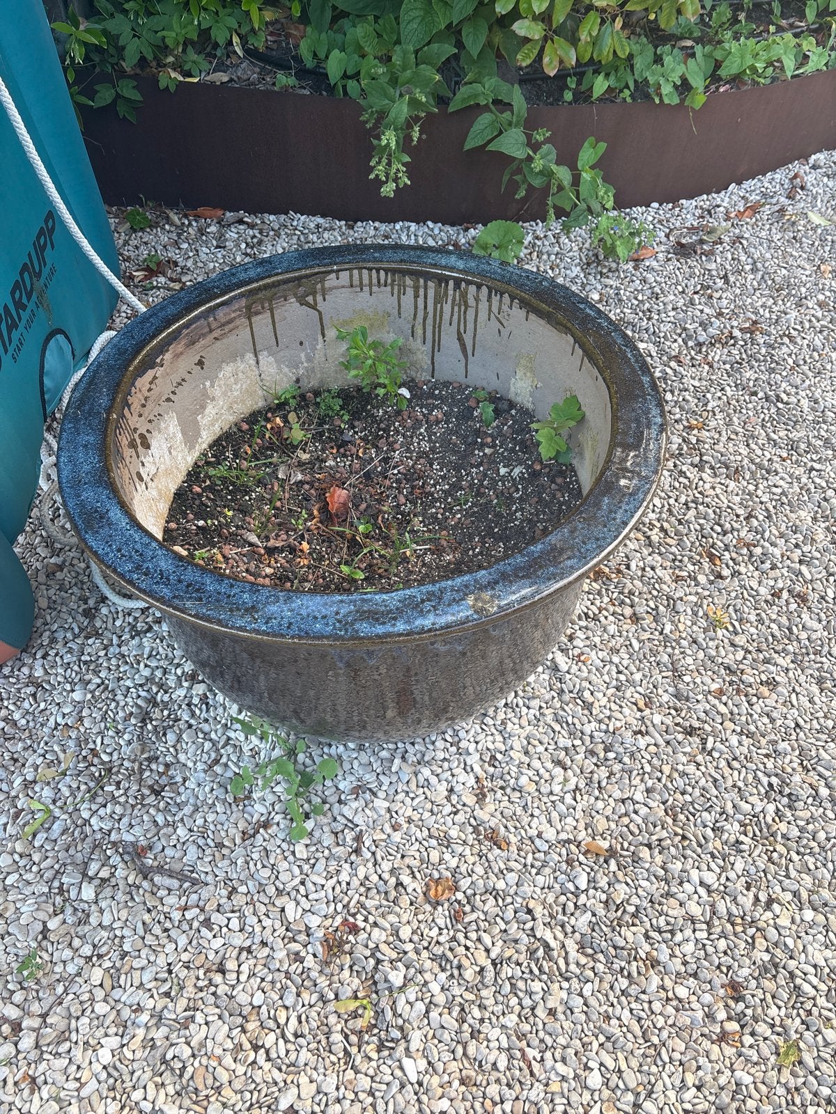 Grote bloempot 100cm diameter voor tuin of terras, Tuin en Terras, Bloempotten, Ophalen, Gebruikt, 40 cm of meer, Rond