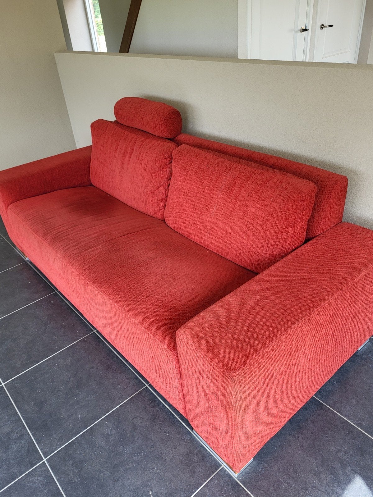 2 x Montel 2,5-zits bank - 220 x 85 cm, Huis en Inrichting, Banken | Bankstellen, Ophalen, Gebruikt, Driepersoons, 75 tot 100 cm