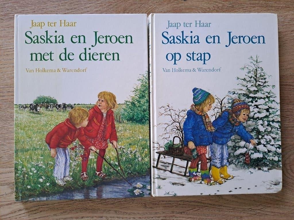 SASKIA EN JEROEN. 2 X. JAAP TER HAAR., Ophalen of Verzenden, Gelezen, Jaap ter Haar, Fictie algemeen