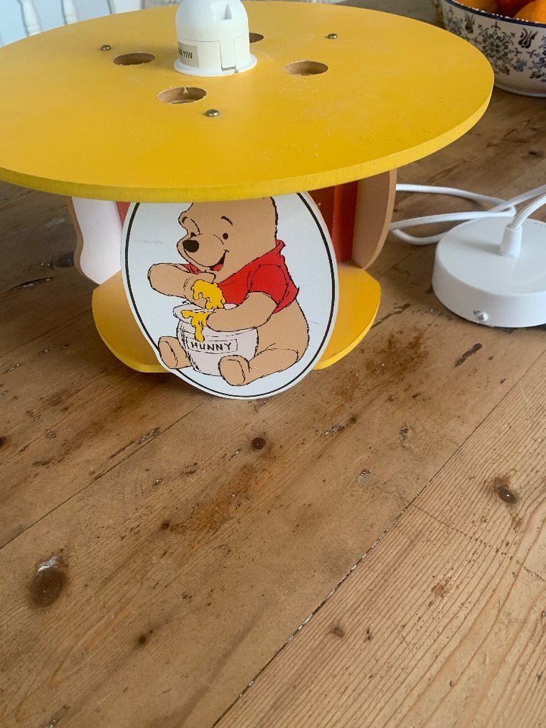 Kinderlamp, Overige merken, Geel, Ophalen of Verzenden, Zo goed als nieuw