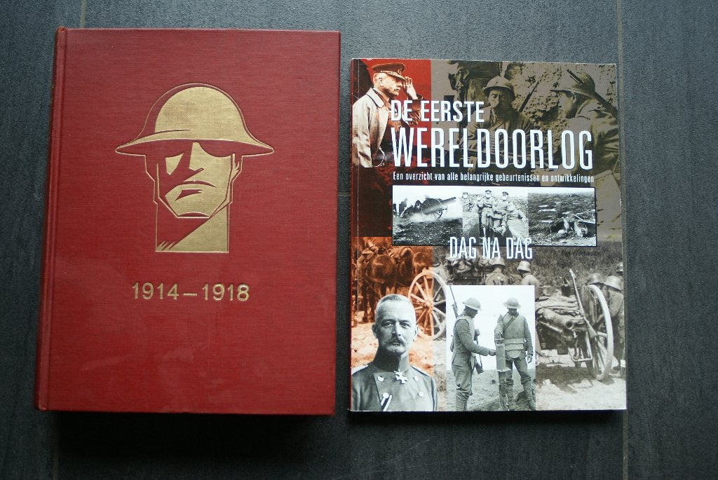 GESCH. van den WERELDOORLOG 1914-1918/ De 1ste WERELDOORLOG:, Ophalen of Verzenden, Voor 1940, Zo goed als nieuw, Overige onderwerpen