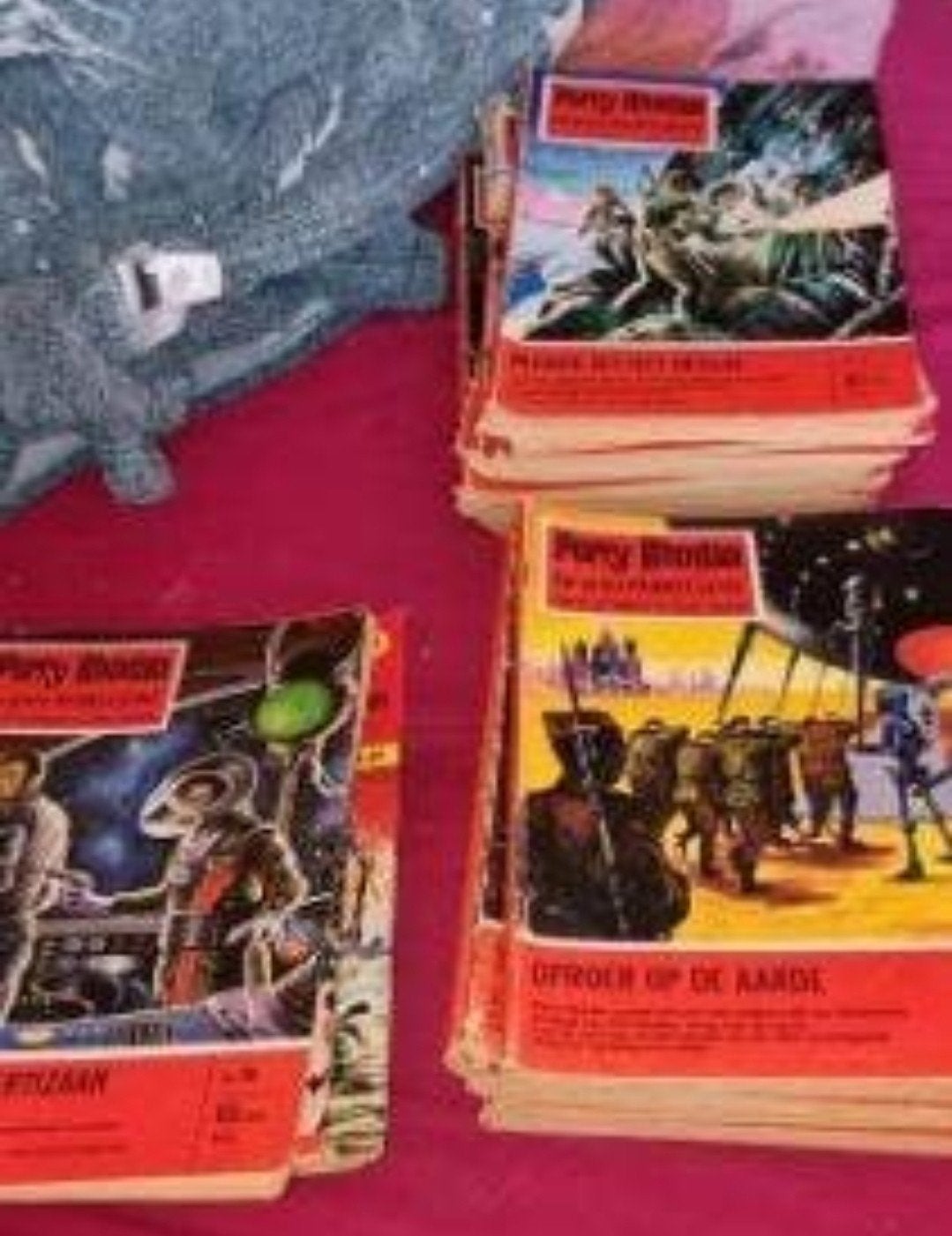 Perry Rhodan boekjes, Ophalen