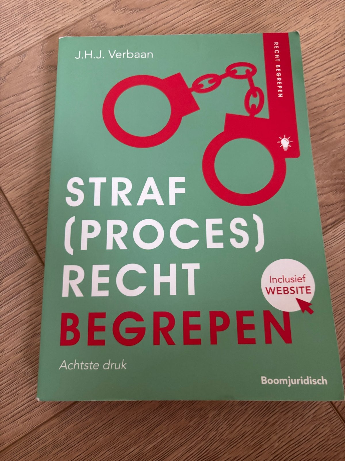 Straf(proces)recht Begrepen - J.H.J. Verbaan (8e druk), Ophalen of Verzenden, Gamma, Zo goed als nieuw, HBO