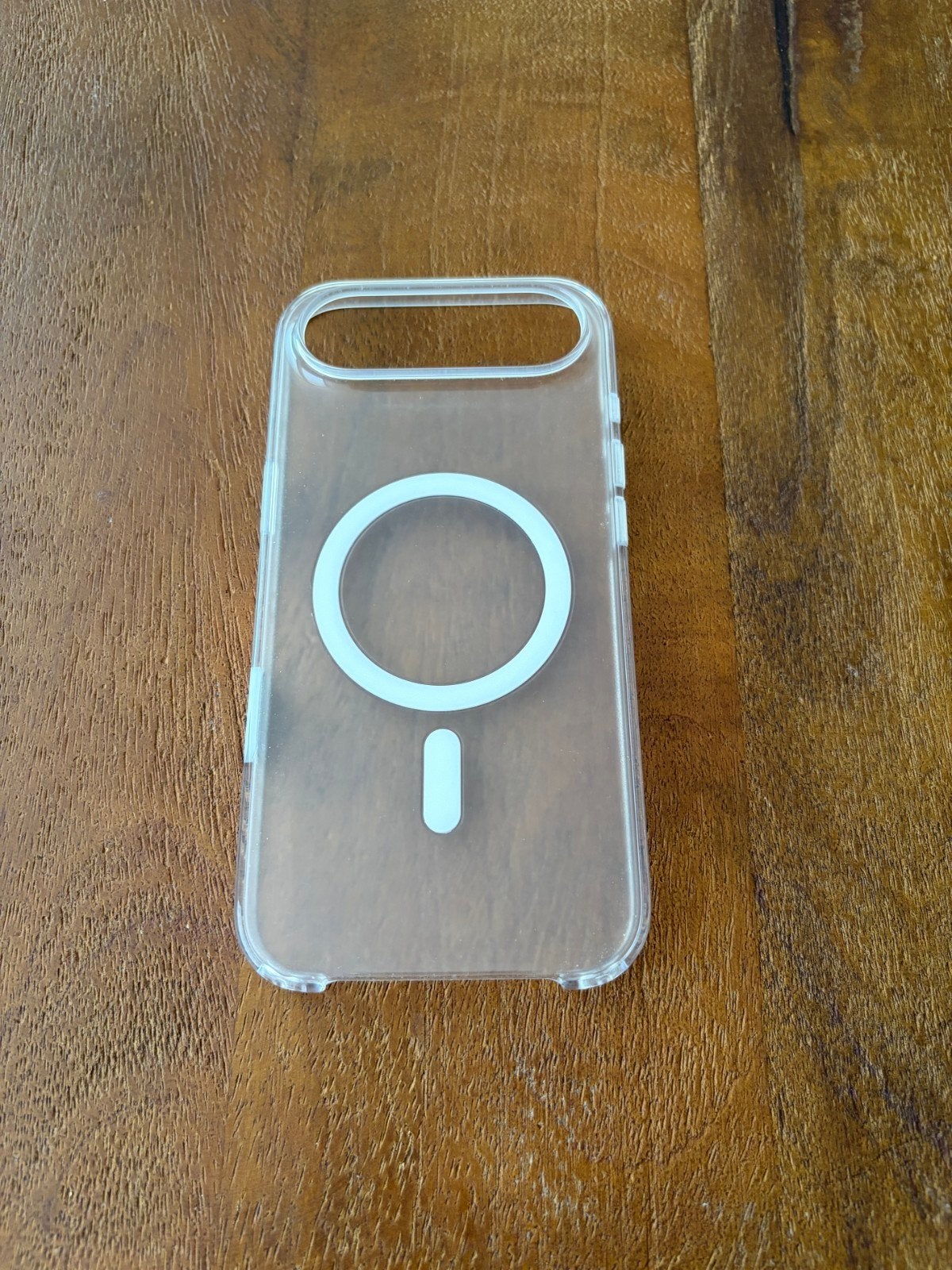 Origineel Apple MagSafe Hoesje Transparant iPhone Air, Kunststof, IPhone 17, MagSafe, Hoesje of Tasje