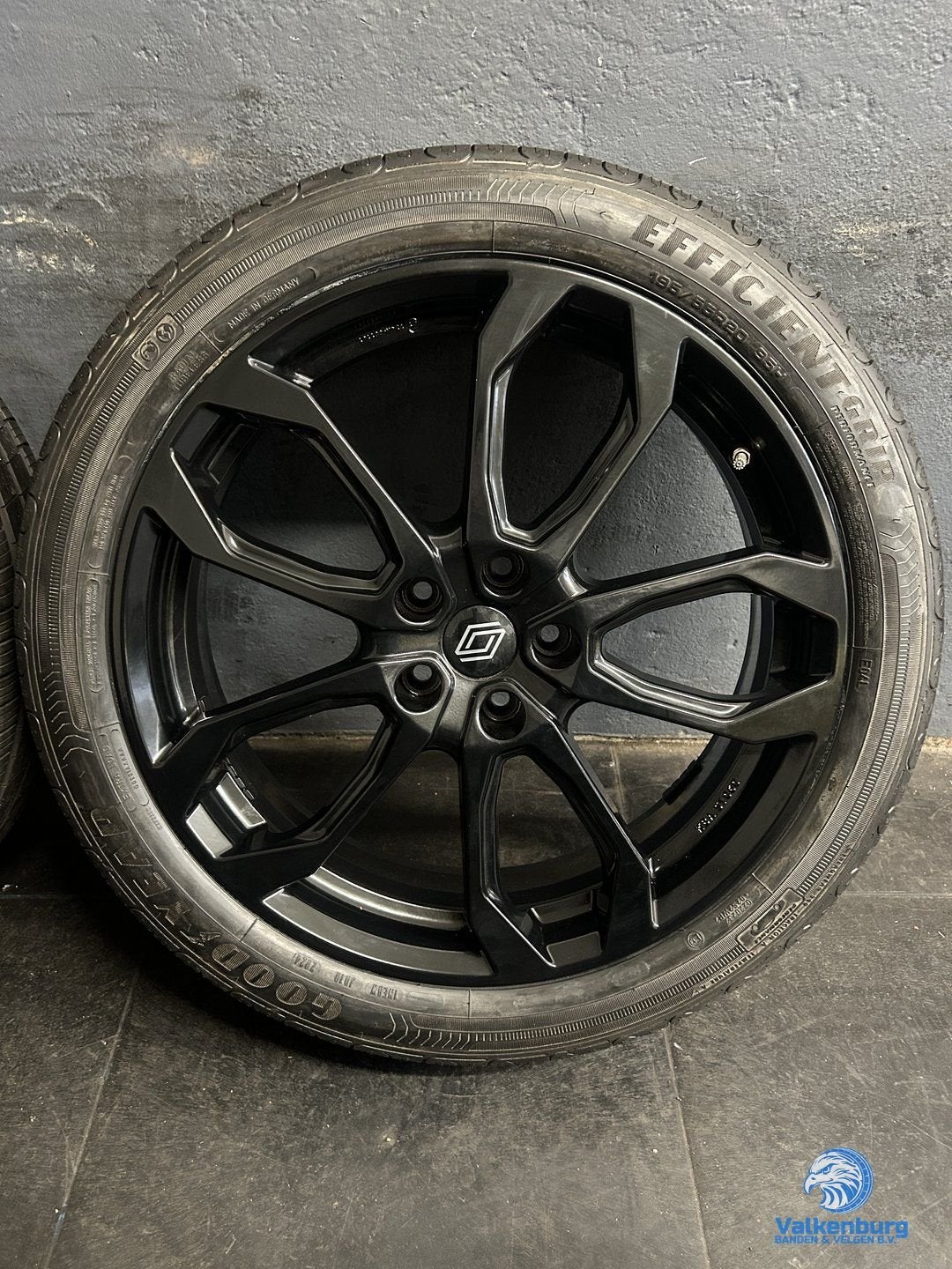 8mm! Renault Scenic Grand Scenic 20 inch zwarte velgen 5x114, Gebruikt, -, -, Banden en Velgen