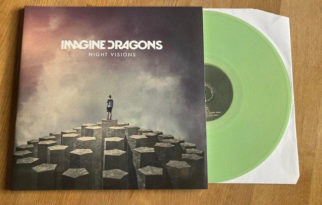 Imagine Dragons Night visions Vinyl Lp limited edition, Ophalen of Verzenden, Zo goed als nieuw
