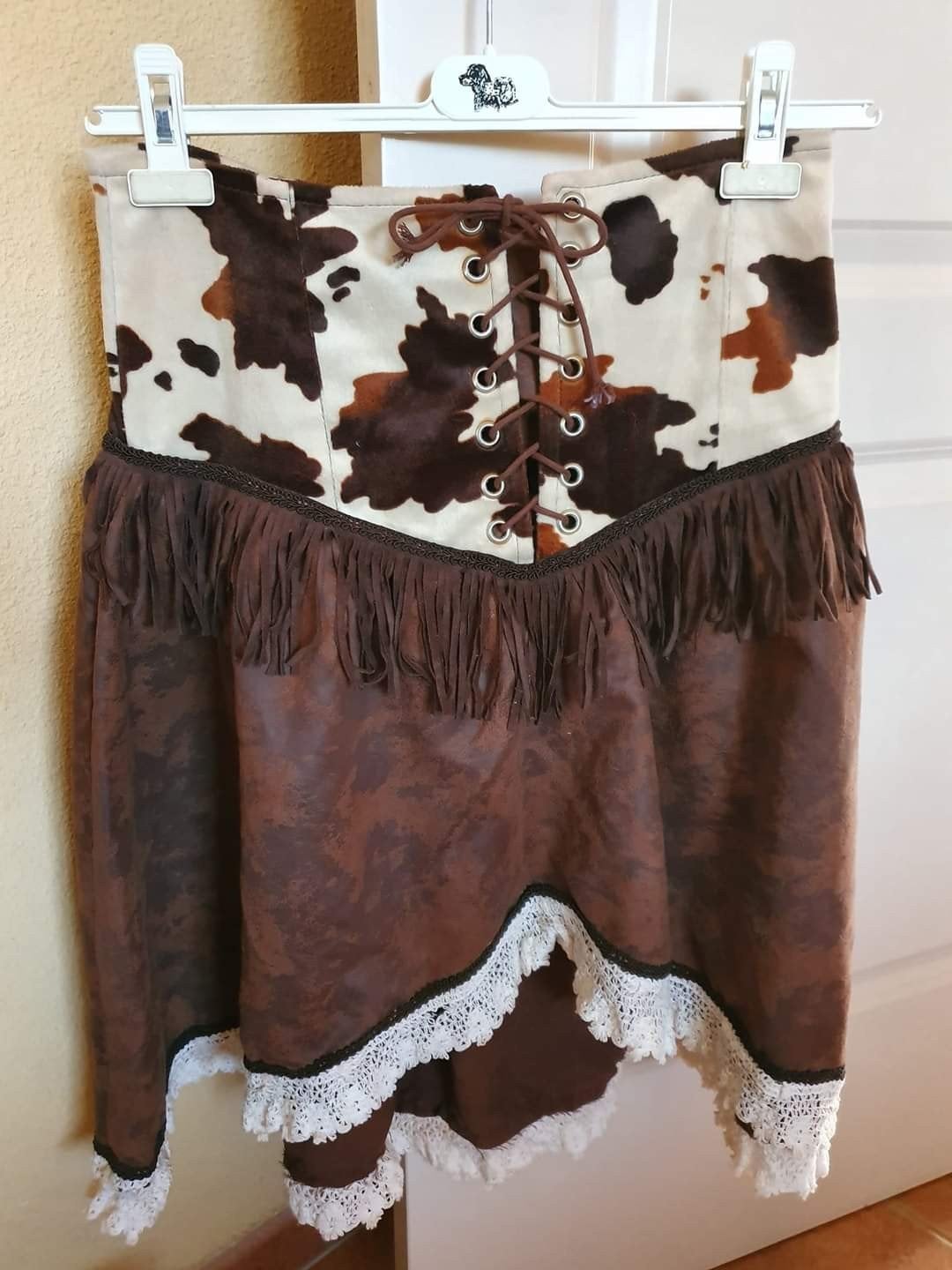 Cowboy rok / line dance maat M, Ophalen of Verzenden, Zo goed als nieuw