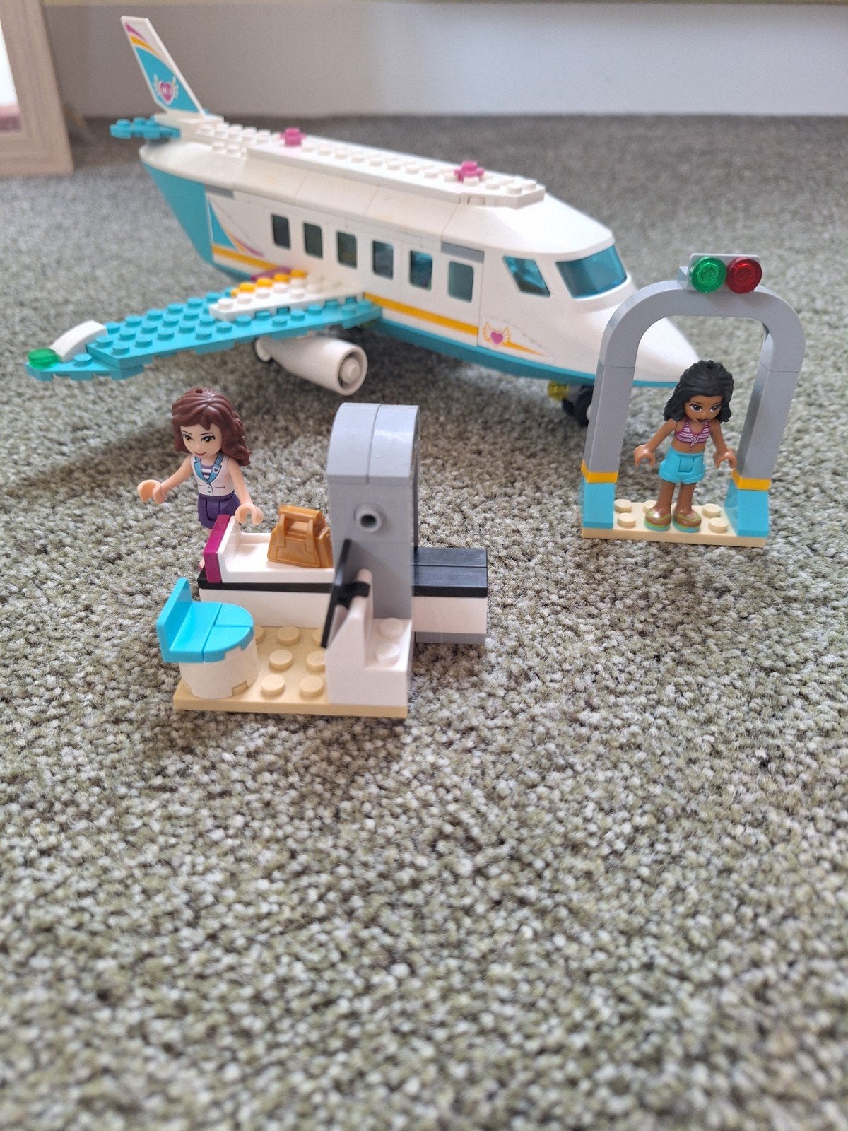 Lego friends Heartlake Privéjet, Lego, Friends, Ophalen of Verzenden, Zo goed als nieuw
