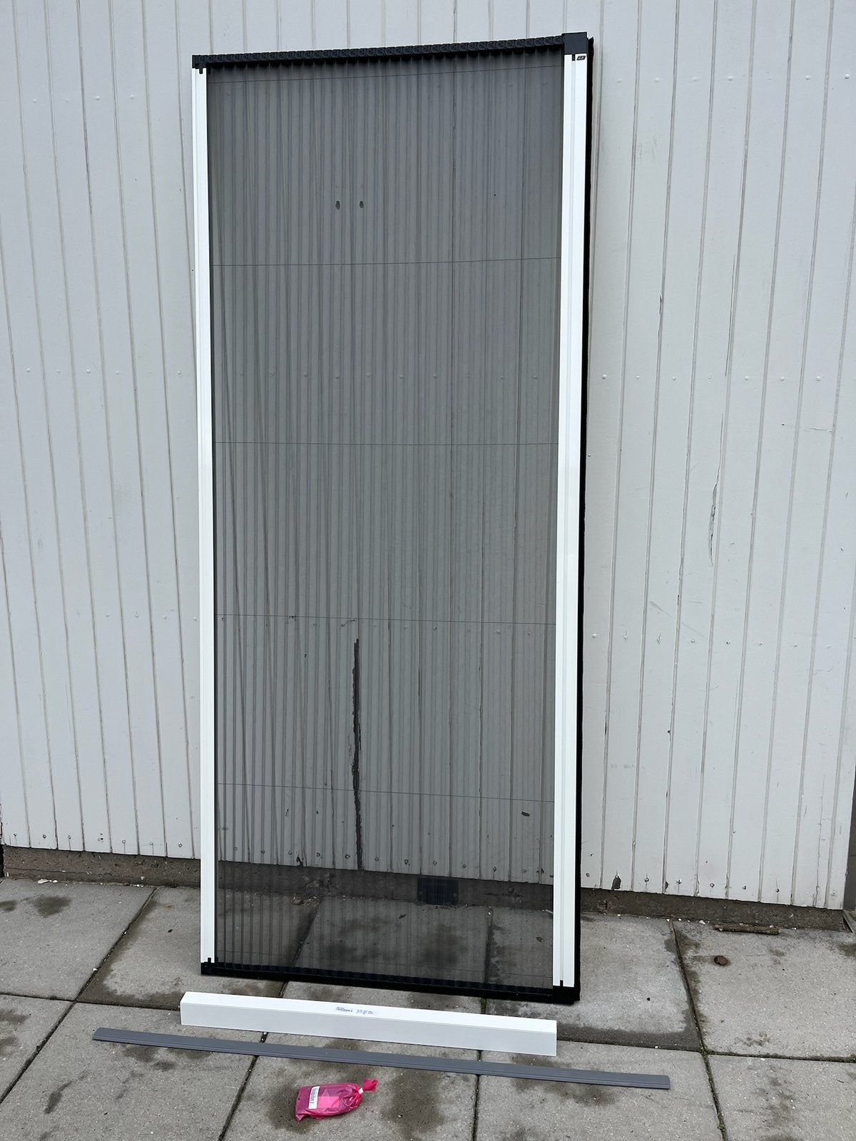 hamstra plisse hordeur (nieuw) 232x95, Luxaflex, Ophalen of Verzenden, Nieuw, Wit