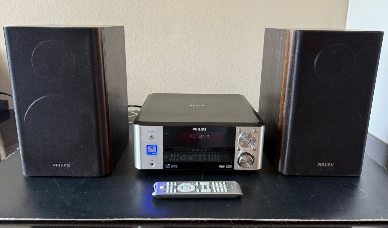 Philips MCM710/12 Micro Hifi Set - Stereo, Philips, Gebruikt, Microset, Cd-speler
