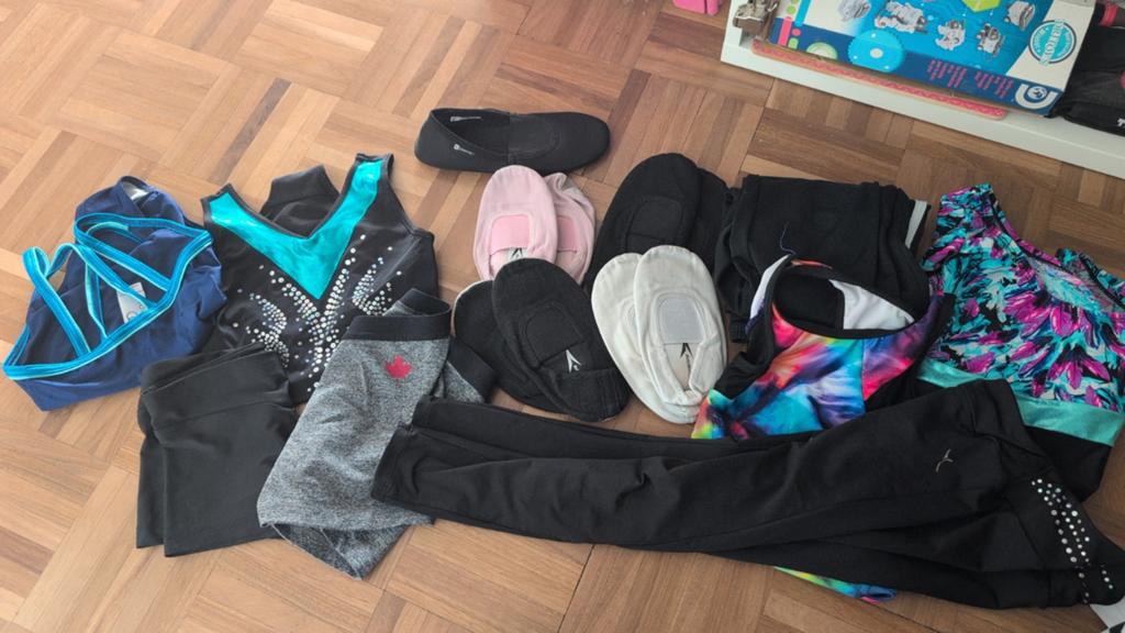 Turnkleding pakket meisjes 4-10 jaar, Ophalen, Gebruikt, Meisje