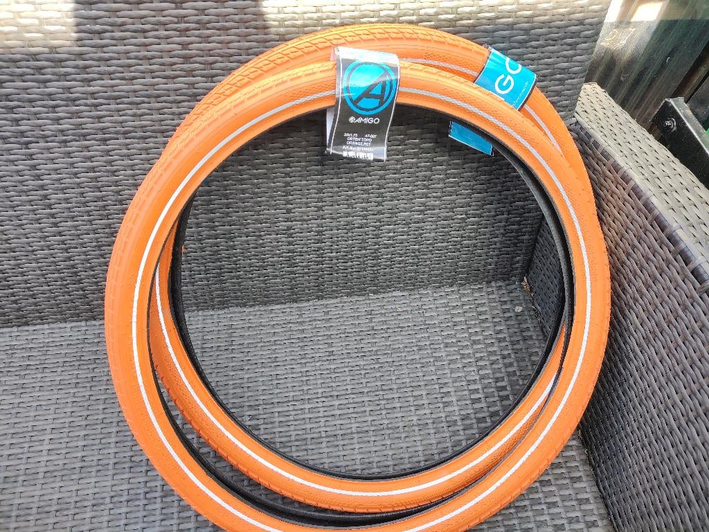 NIEUW 24x1.75 fiets banden set, Ophalen, Nieuw, Overige typen