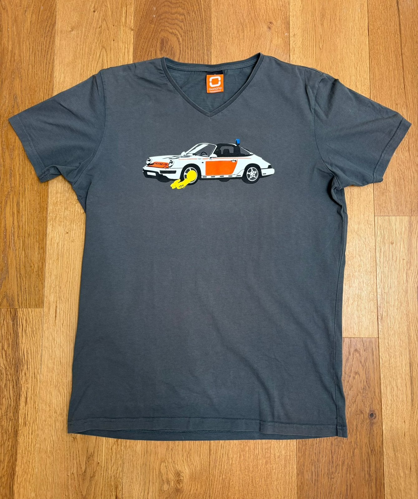 Okimono XL - Klemgereden-First edition, Kleding | Heren, Ophalen of Verzenden, Gedragen, Maat 56/58 (XL), Grijs