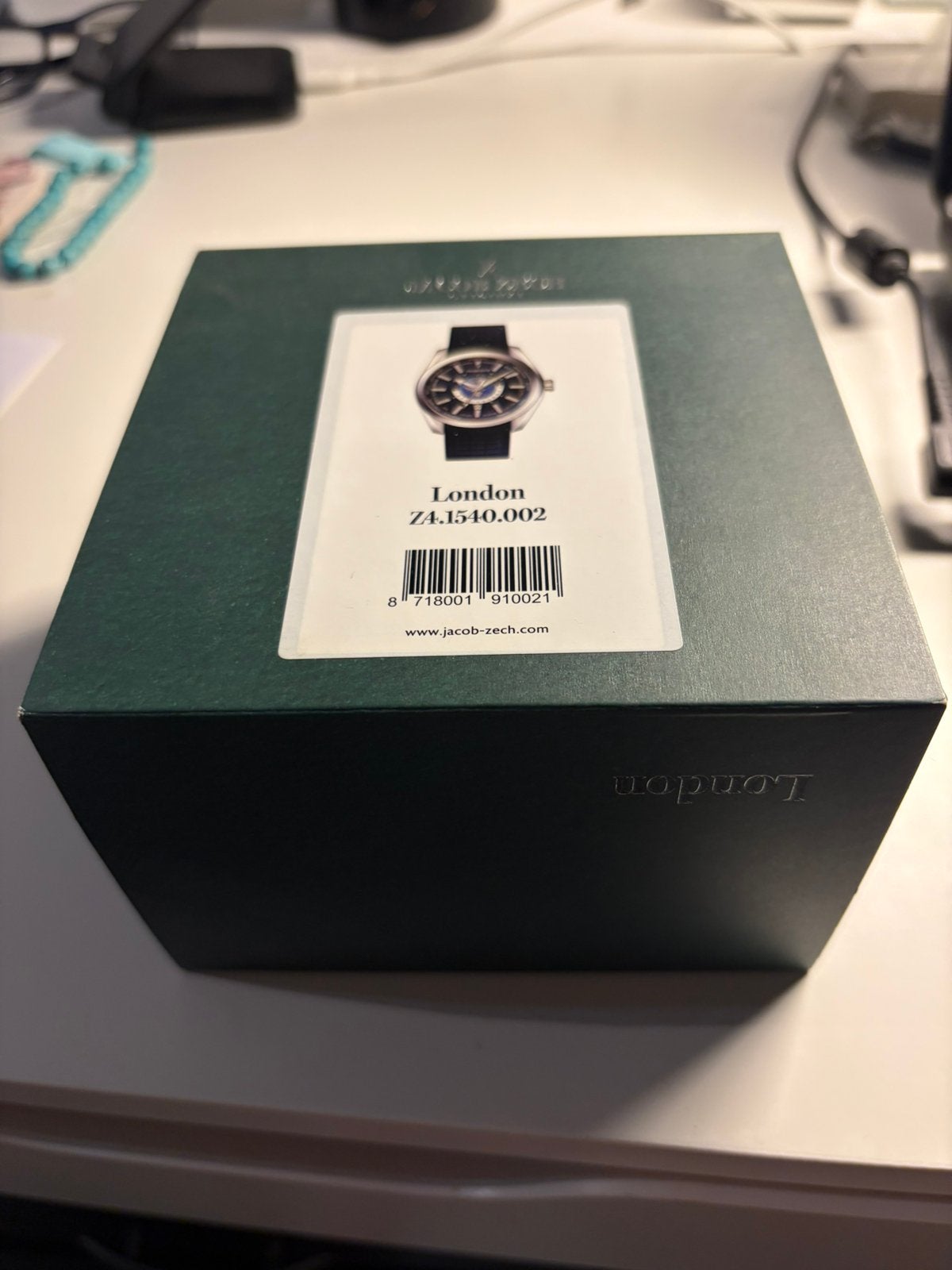 Nieuwe nooit gedragen JACOB ZECH horloge, Sieraden, Tassen en Uiterlijk, Overige merken, Staal, Polshorloge, Nieuw