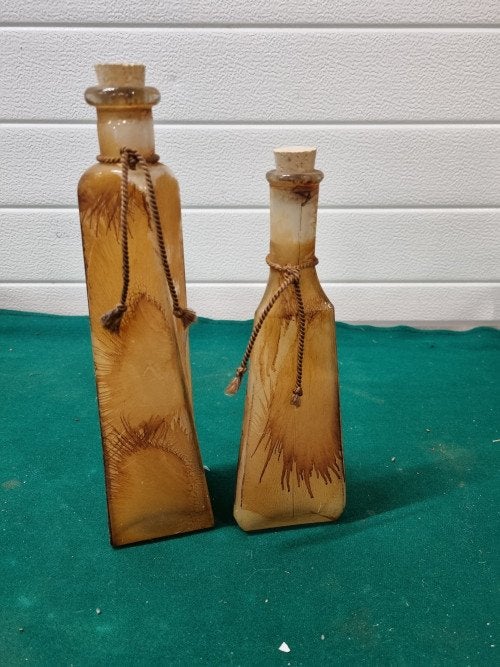 sier flessen bruin gevlamd, Ophalen of Verzenden, 'T Olde Gre-j, Info@toldegrej.nl, Endepoelstraat 20f Didam