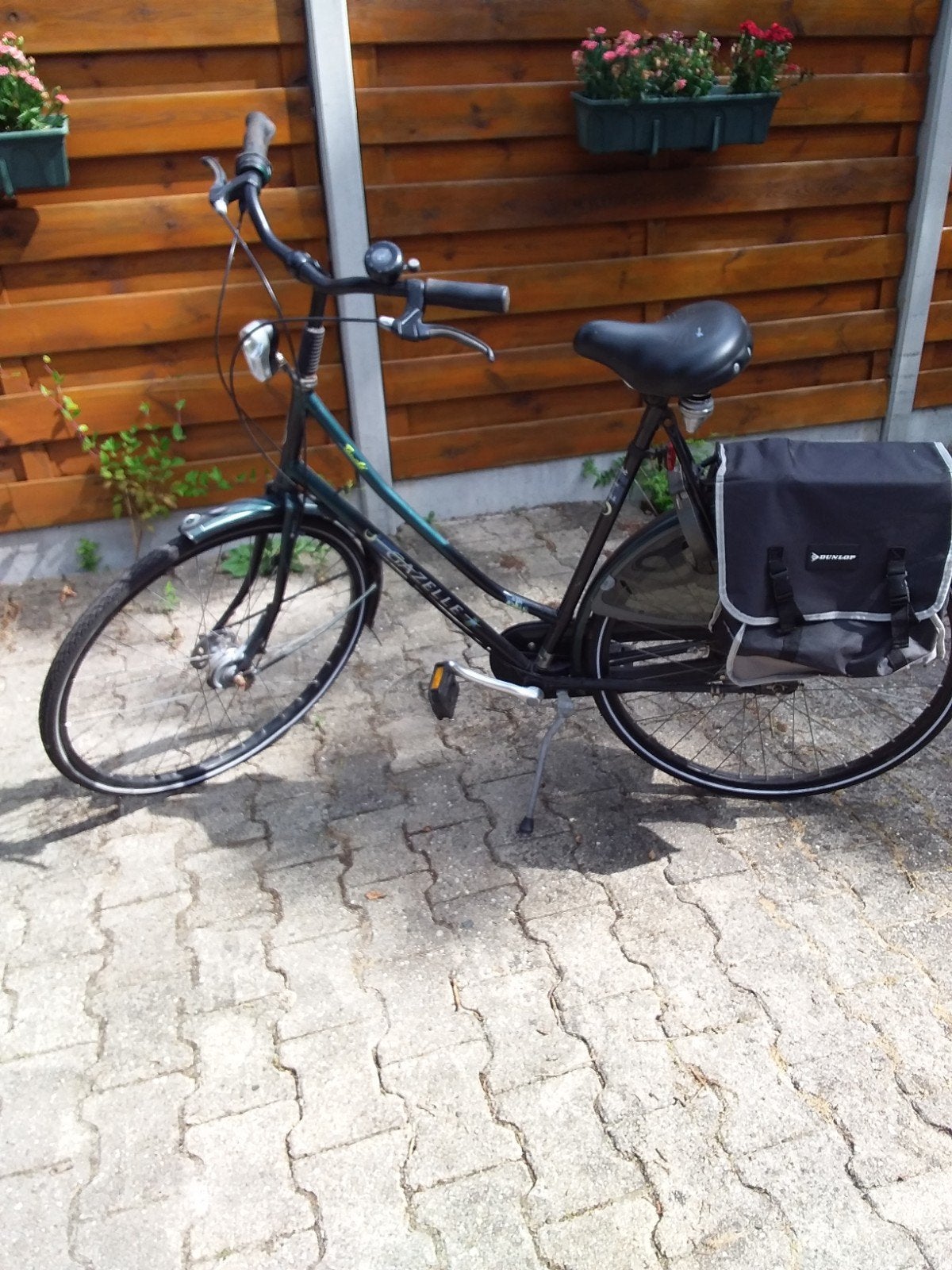 Gazelle damesfiets met fietstassen frame maat 58 cm, 56 cm of meer, Ophalen of Verzenden, Gebruikt, Gazelle