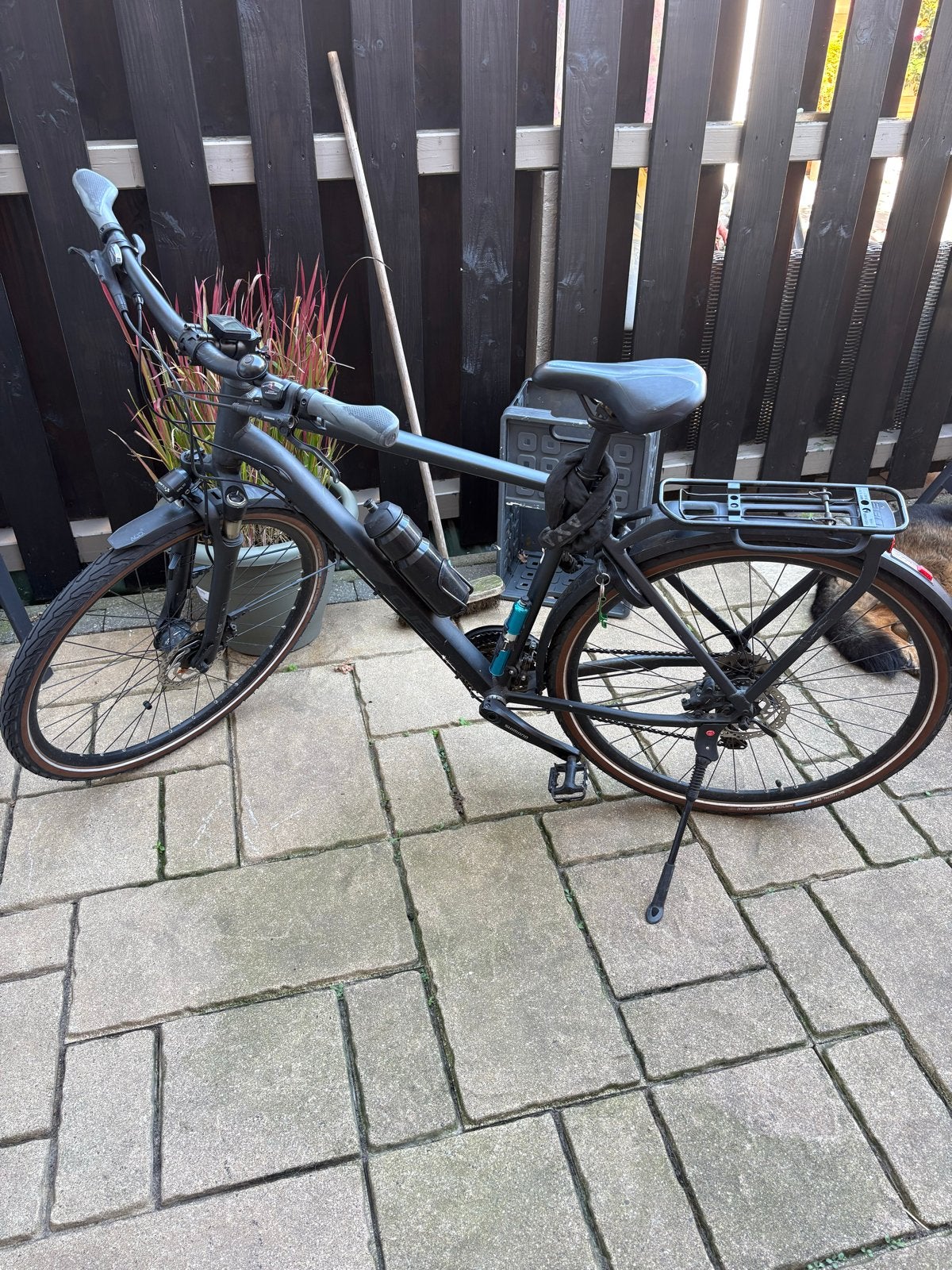 Cube fiets met schijfremmen en bagagedrager, Overige merken, Gebruikt, Versnellingen, Ophalen of Verzenden
