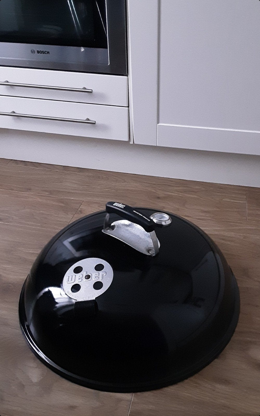 Weber Master Touch 57 cm deksel  bbq barbecue  kettle, Tuin en Terras, Houtskoolbarbecues, Ophalen of Verzenden, Nieuw, Weber Mastertouch