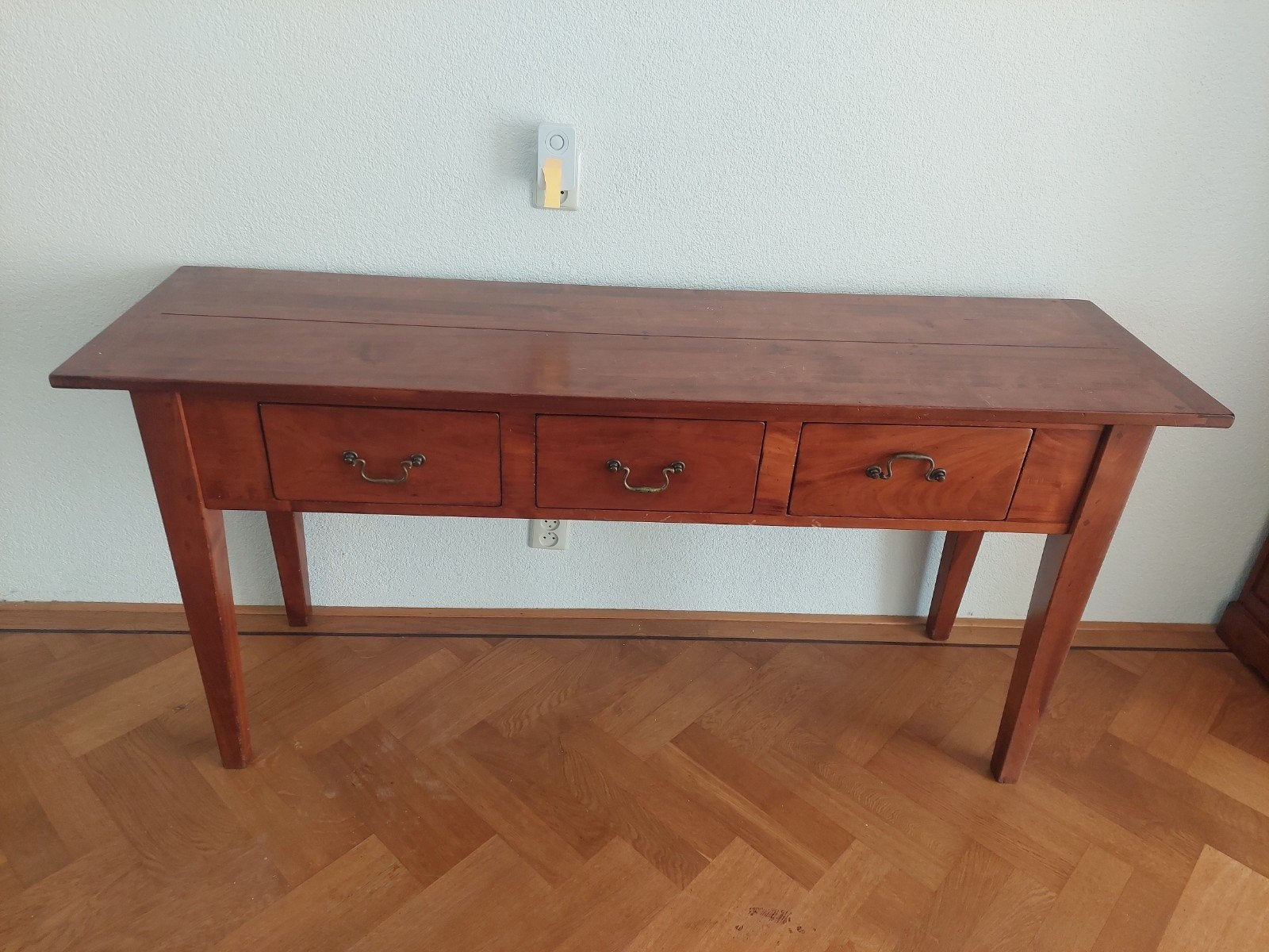 Sidetable 160x76x45 cm kersenhout, Huis en Inrichting, Gebruikt, 100 tot 150 cm, Ophalen of Verzenden, X