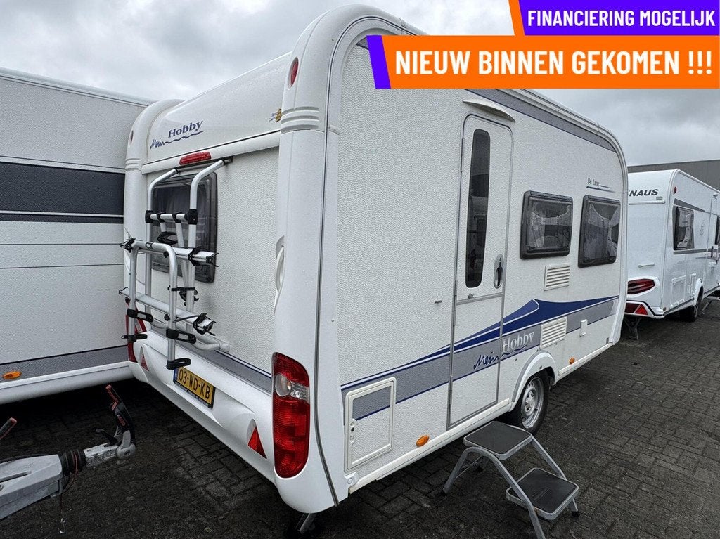 Hobby 400 SF DE LUXE, DWARSBED, TREINZIT, MOVER, VOORTENT, Caravans en Kamperen, Caravans, Mover, Hobby, Bedrijf, Treinzit