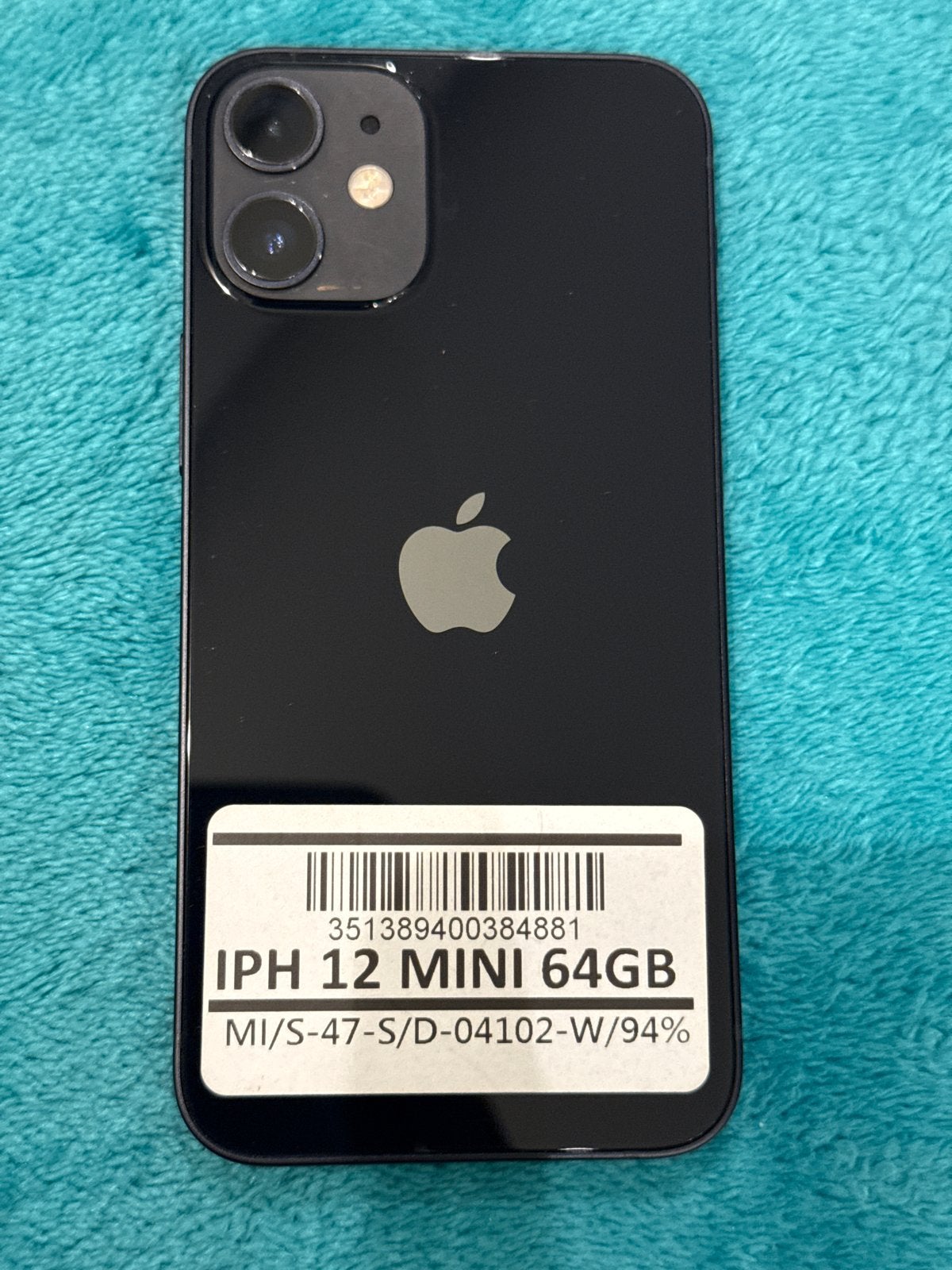 iPhone 12 Mini 64GB Zwart - Zo goed als nieuw, Ophalen, IPhone 12 Mini, Zwart, Zo goed als nieuw
