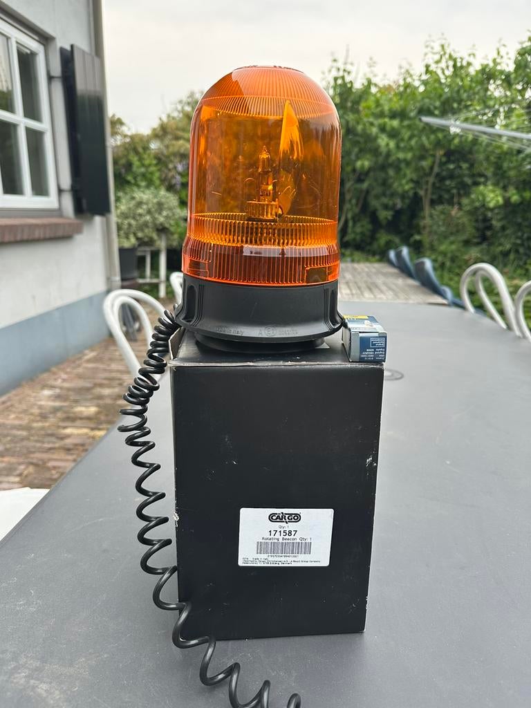 Gele zwaailamp 12 Volt nieuw, Ophalen of Verzenden, Nieuw