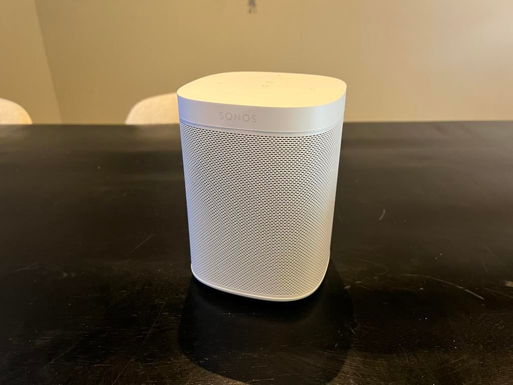 Sonos one wit | 6 maanden garantie!, Ophalen of Verzenden, Zo goed als nieuw, Nvt, Sonos