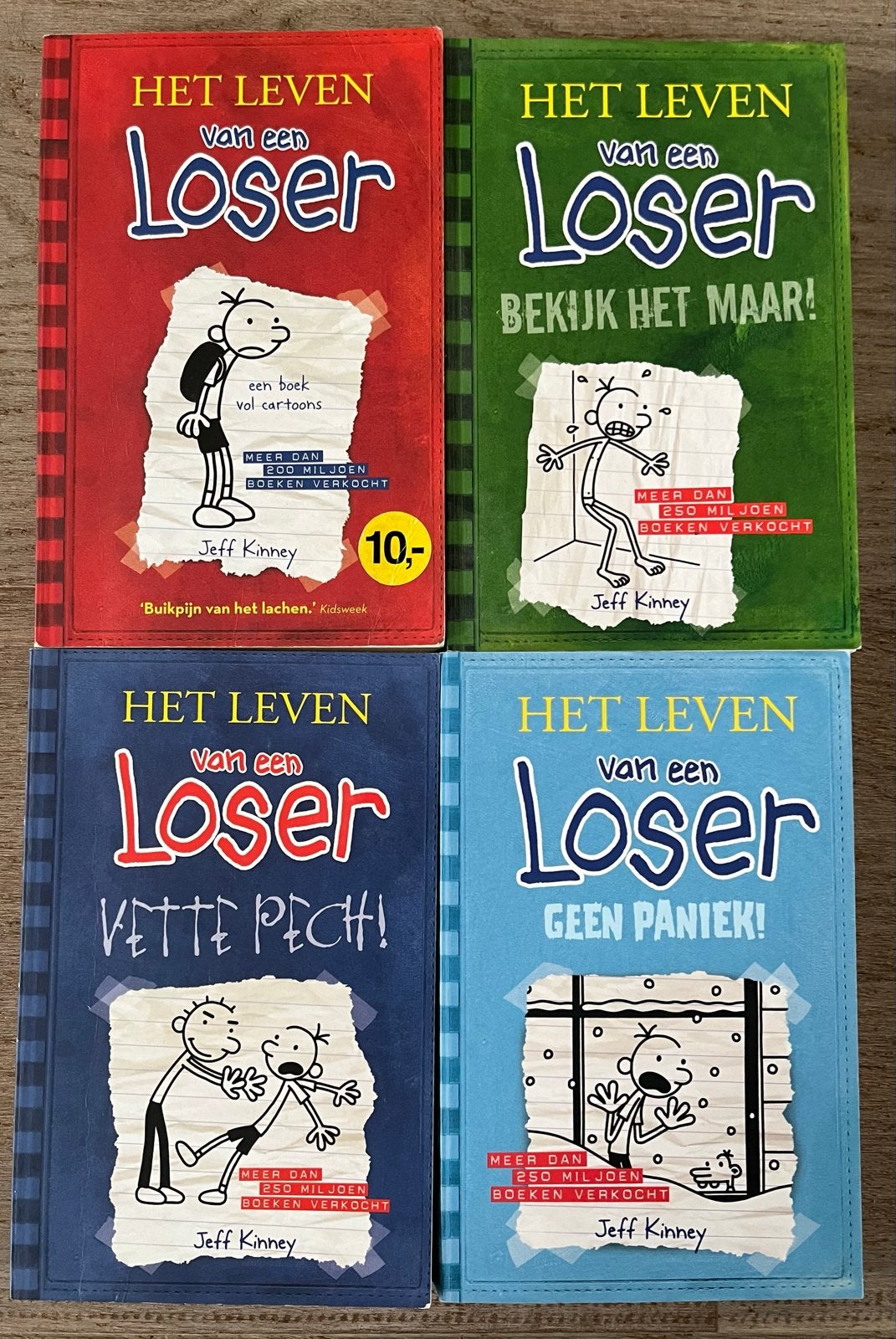 Het Leven van een Loser & Allerbeste Vriend boeken (9 stuks), Ophalen, Gelezen, Fictie