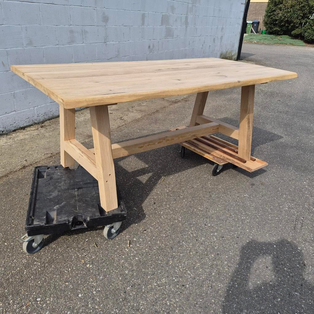 Prachtige eikenhouten tuintafels AANBIEDING!!, Tuin en Terras, Tuintafels, Ophalen, Nieuw, Rechthoekig, Hout