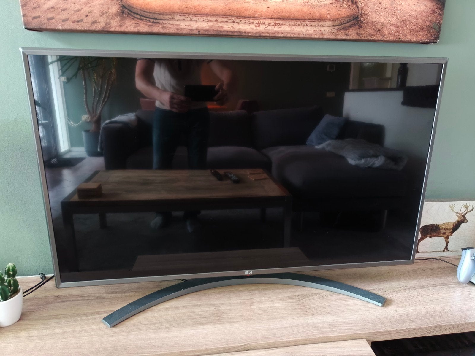 LG 43" UHD Led Smart TV, Ophalen, LED, 50 Hz, Zo goed als nieuw