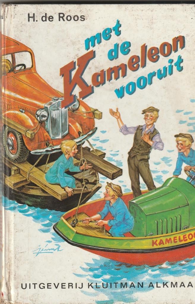 Kameleon met de kameleon vooruit 125 blz., Ophalen of Verzenden, Gelezen, Fictie