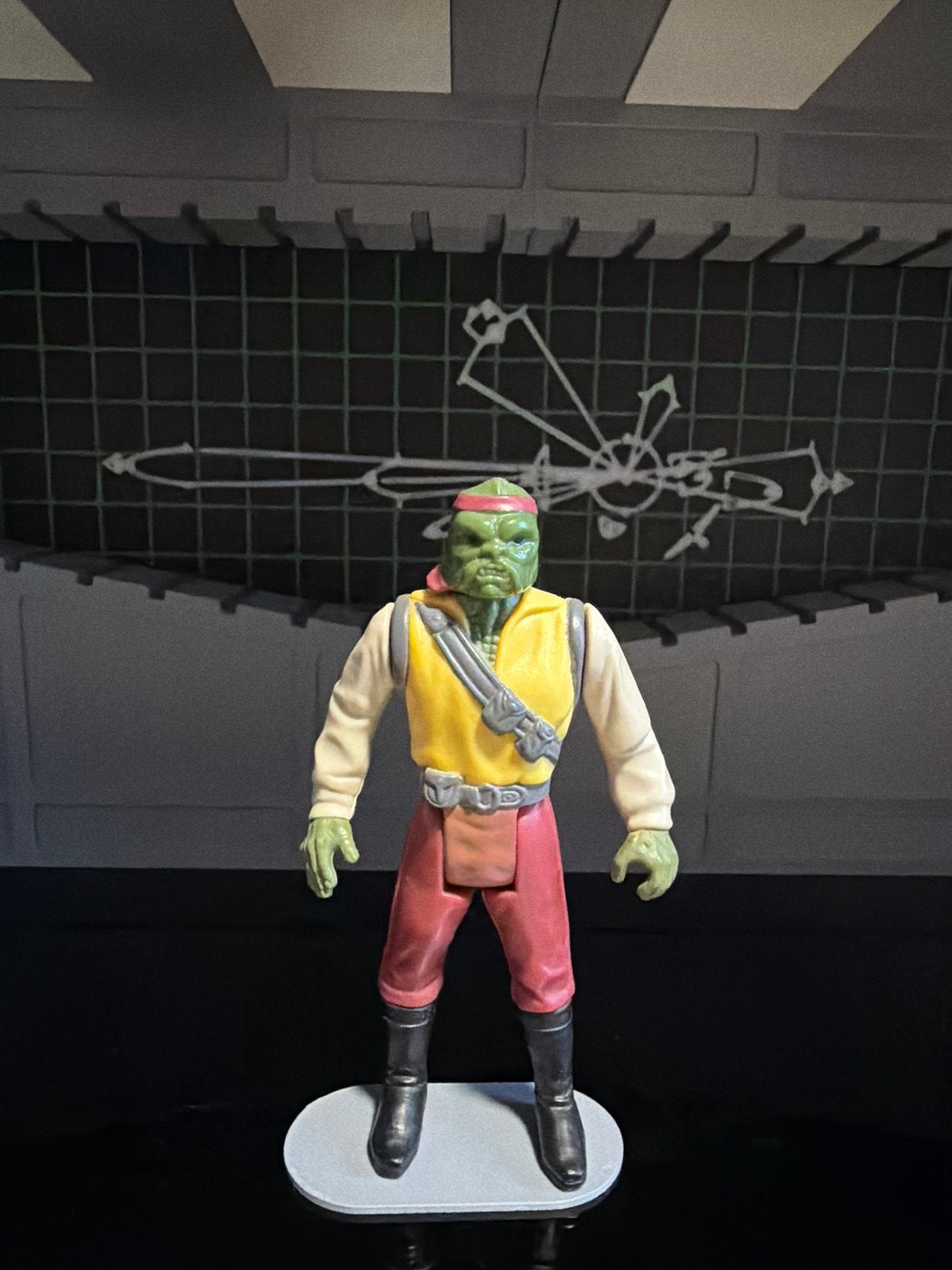 Vintage Star Wars Barada  last 17, Ophalen of Verzenden, Gebruikt, Actiefiguurtje