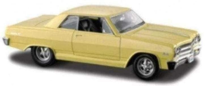 Chevrolet Mvalibu SS 1965 - 1:24, Ophalen of Verzenden, Nieuw, Auto's