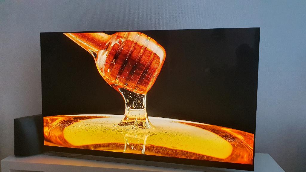 LG E9 55" 4K OLED Smart TV (OLED55E9PLA) + LG SWH1 Woofer, Ophalen, Zo goed als nieuw, 100 cm of meer, 4k (UHD)