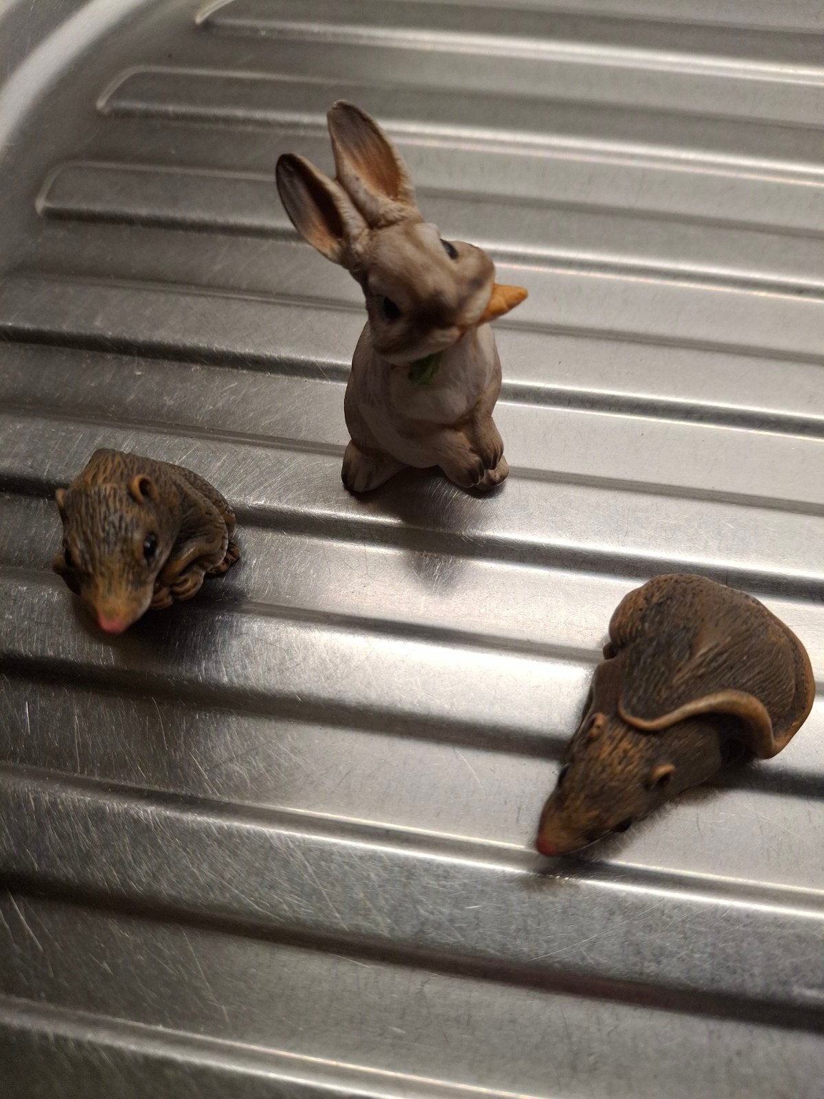 miniatuur  dieren ratjes  enkonijn, Verzamelen, Ophalen of Verzenden, Zo goed als nieuw, Dier