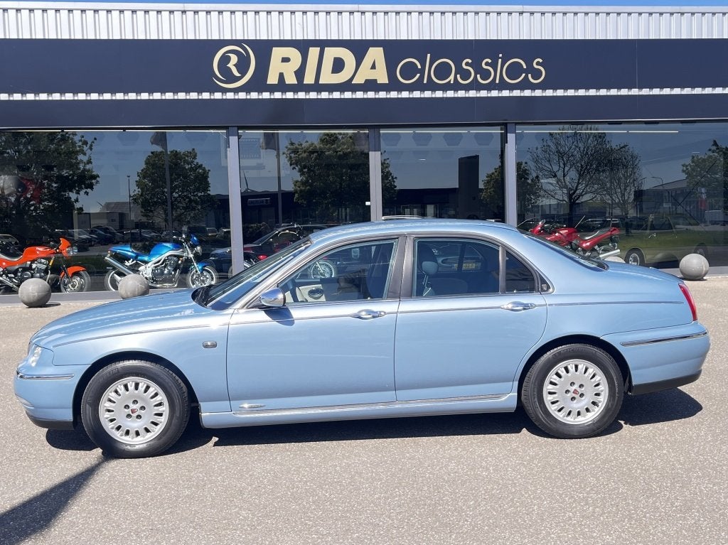 Rover 75 2.5 V6 Sterling (bj 1999, automaat), Auto's, Oldtimers, Automaat, Rover, 2497 cc, Blauw
